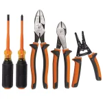 Klein Tools 1000V Insulated Electrical Tool Kit, 5-Piece Professional Set thumbnail 1