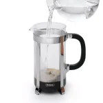 BonJour Monet 12-Cup French Press with Patented Stainless Steel Filtering Lid thumbnail 4