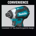 Makita 18V LXT Brushless Cordless 2-Piece Combo Kit with 3.0Ah Batteries, Drill/Driver and Impact Driver thumbnail 10