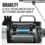 Weston Pro Series #22 1.5 HP Stainless Steel Electric Meat Grinder & Sausage Stuffer thumbnail 6
