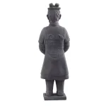 Nearly Natural 40 in. Classic Gray Stone Warrior Statue - Indoor/Outdoor Decorative Sculpture thumbnail 2