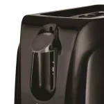 Brentwood 2-Slice Black Toaster with Cool-Touch Exterior and Wide Slots thumbnail 3