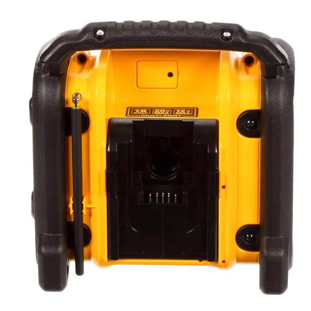 DEWALT 20V MAX Compact Corded/Cordless Worksite Radio with USB Charging Port
