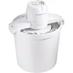 Hamilton Beach 4 Qt. Ice Cream, Frozen Yogurt, Gelato and Sorbet Maker, White thumbnail 1
