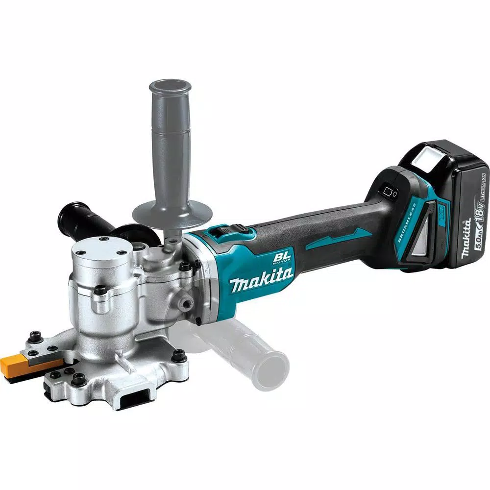 Makita 18V LXT Cordless Steel Rod Flush-Cutter Kit with 5.0 Ah Battery and Charger