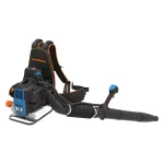 Lawnmaster NO-PULL 31cc Gas Backpack Leaf Blower, 175 MPH, 470 CFM, Electric Start thumbnail 1