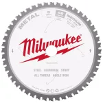 Milwaukee 9 in. x 48T Carbide Metal Cutting Circular Saw Blade thumbnail 1