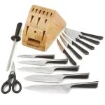 Calphalon Katana 14-Piece Damascus-Style Cutlery Knife and Block Set thumbnail 2