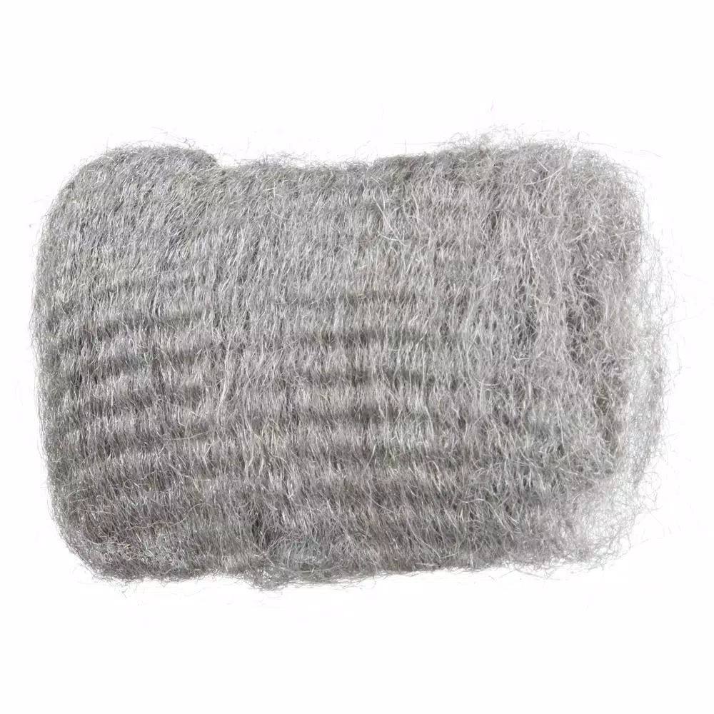 Robtec Grade #0 Medium Fine Steel Wool Pads, 12-Pack