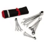 Husky Master SAE Reversible Ratcheting Wrench Set, 12-Piece, Chrome Finish thumbnail 1