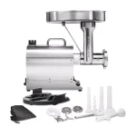 Weston Pro Series #8 0.75 HP Stainless Steel Electric Meat Grinder and Sausage Stuffer thumbnail 4