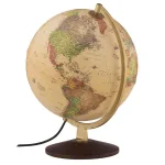 Waypoint Geographic Little Journey 10 in. Illuminated Desktop Globe with Real Wood Base thumbnail 3