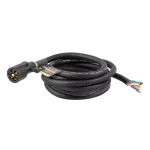 CURT 10' 7-Way RV Blade Replacement Harness (Trailer Side) - Male Plug Connector thumbnail 3