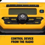 DEWALT 20V MAX Bluetooth Jobsite Radio with Built-in 3A Battery Charger thumbnail 12