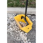 Quickie 14 in. Jumbo Debris Dust Pan with Swivel Handle thumbnail 2