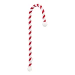 Haute Decor Candy Cane Stocking Holders (2-Pack) - Red and White Festive Mantel Decor thumbnail 5