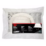3M White Full-Brim Non-Vented Hard Hat with 4-Point Ratchet Adjustment thumbnail 1
