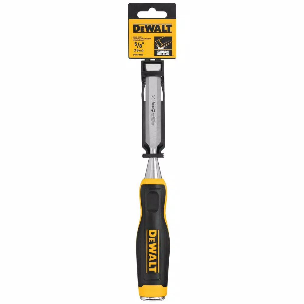 DEWALT 5/8 in. Wood Chisel with Carbon Steel Blade