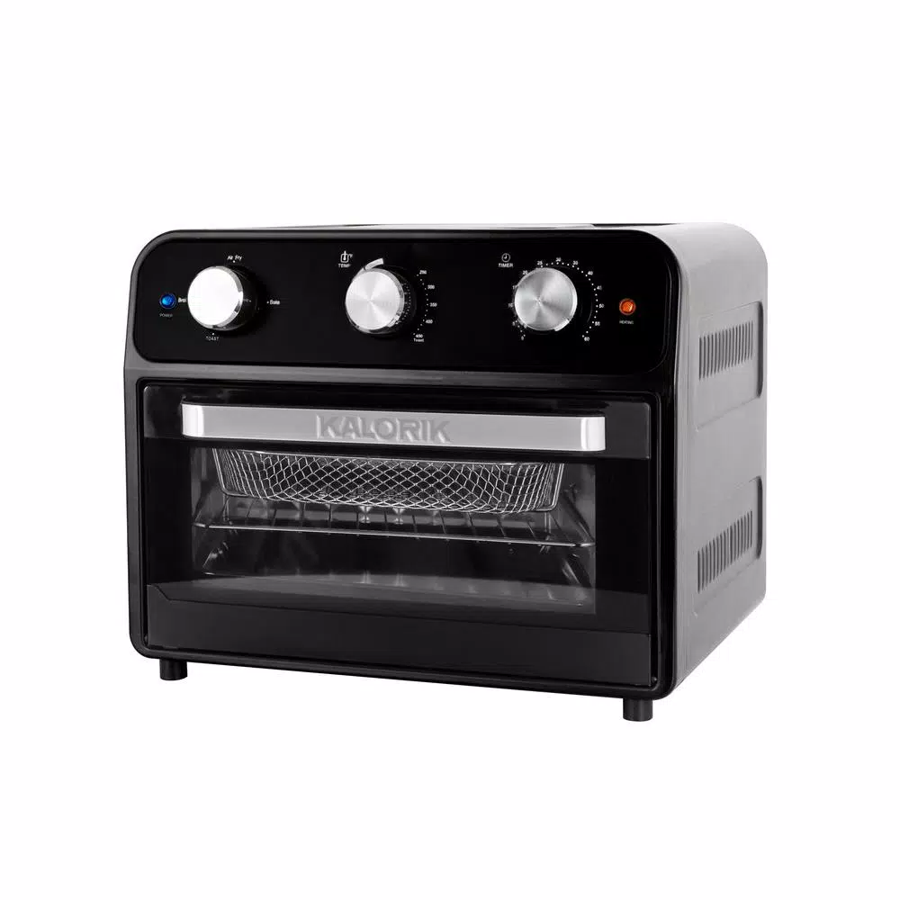 Kalorik 22 Qt. Air Fryer Toaster Oven, Black