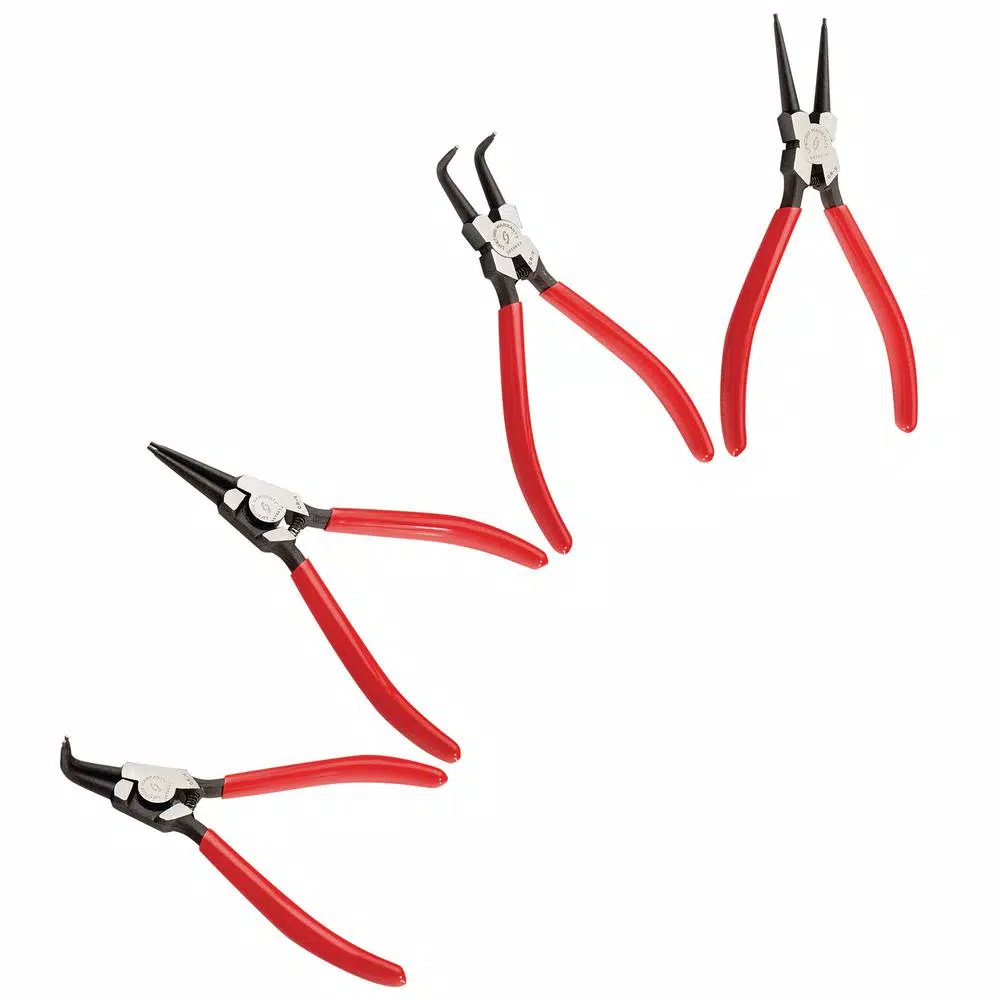 SUNEX TOOLS Sunex 3614V 4-Piece Snap Ring Pliers Set with Zipper Pouch