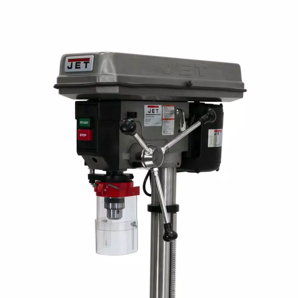 Jet J-2500 15 in. Floor Standing Drill Press, 3/4 HP, 16-Speed, 115V with Worklight