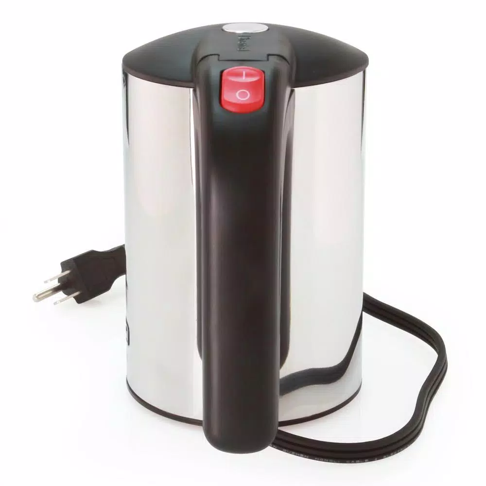 Chantal Colbie Ekettle 2.5-Cup Stainless Steel Electric Kettle, 1000W, Polished Stainless Steel