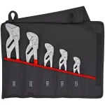 KNIPEX 5-Piece Pliers Wrench Set with Tool Roll thumbnail 1