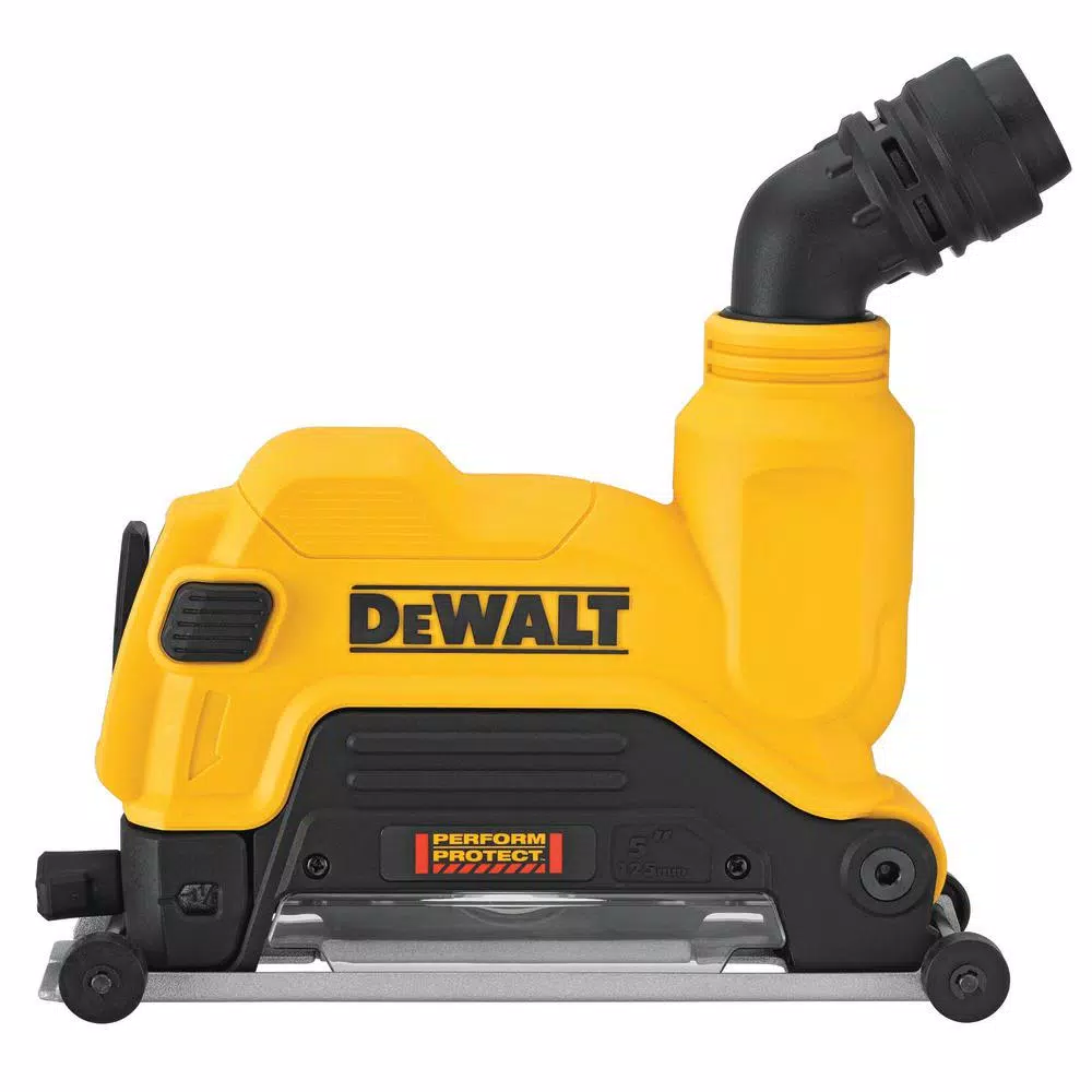DEWALT 4-1/2 in. to 5 in. Grinder Cutting Dust Shroud with Adjustable Shoe