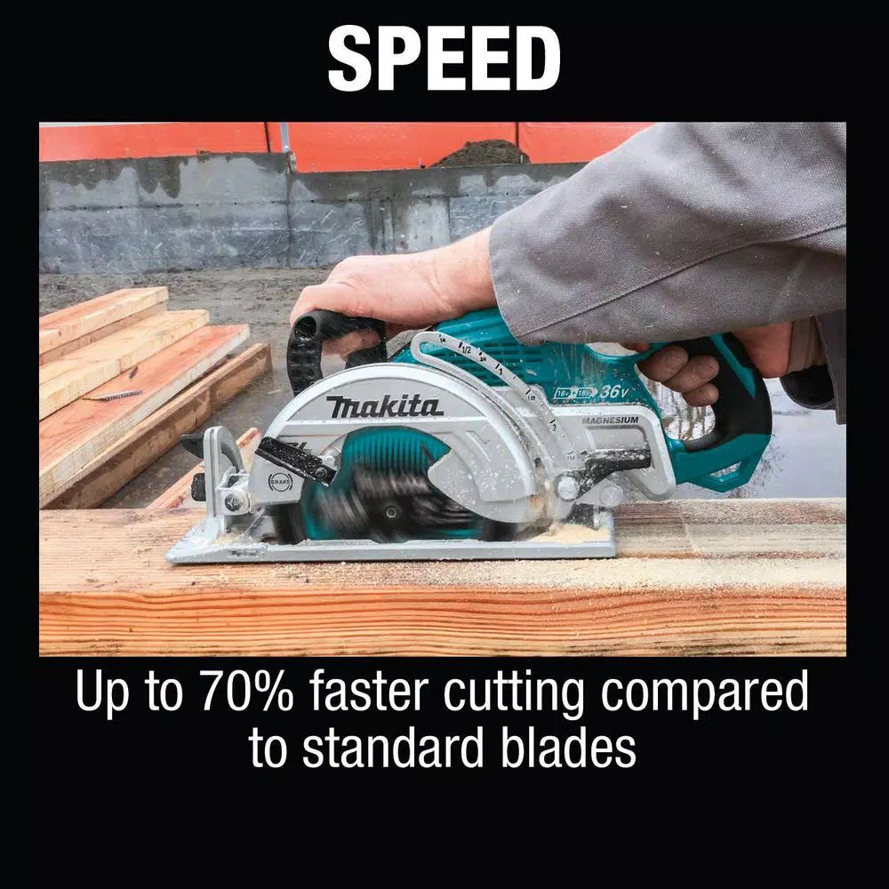 Makita 7-1/4 in. 24T Carbide-Tipped Ultra-Thin Kerf Framing Circular Saw Blade (10-Pack)