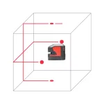 Leica Lino L2P5 Straight Line Laser Level with 5 Laser Points thumbnail 2