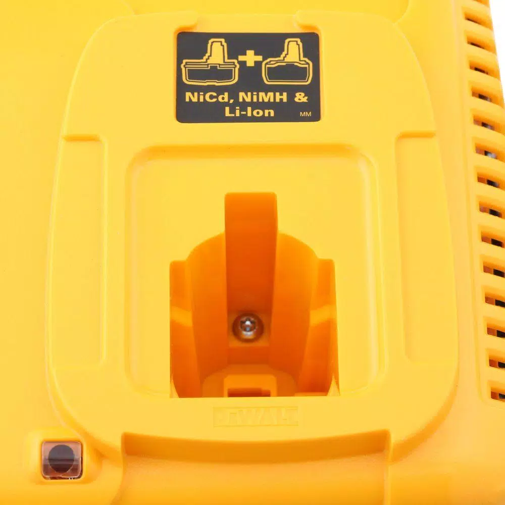 DEWALT Dual Port 1-Hour Battery Charger for 7.2V to 18V NiCd, NiMH, and Lithium-Ion Batteries