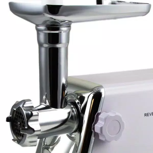 MegaChef MG-700 1200W Electric Meat Grinder with Sausage and Kibbe Attachments