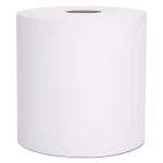 Scott Essential Hard Roll Paper Towels, 8 x 400 ft, 1.5 in Core, White (12 Rolls per Carton) thumbnail 1
