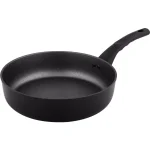 KOCH SYSTEME CS CS KOCHSYSTEME Munster 11 in. Aluminum Nonstick Frying Pan with Glass Lid, Black thumbnail 2