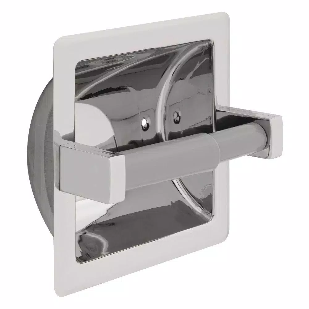 Franklin Brass Century Recessed Toilet Paper Holder, Stainless Steel, Commercial Grade