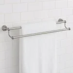 Glacier Bay Mandouri Series 24 in. Double Towel Bar, Brushed Nickel Aluminum thumbnail 3