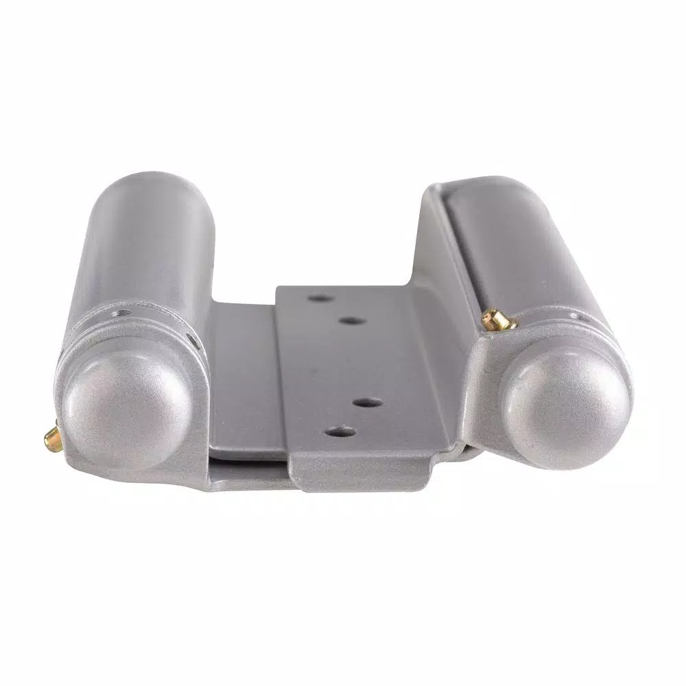 Taco Trans Atlantic 4 in. Double Acting Spring Hinge, Galvanneal (Set of 2)