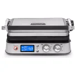 DeLonghi De'Longhi Livenza All-Day Indoor Grill with FlexPress System, Stainless Steel, 130 sq. in. thumbnail 1