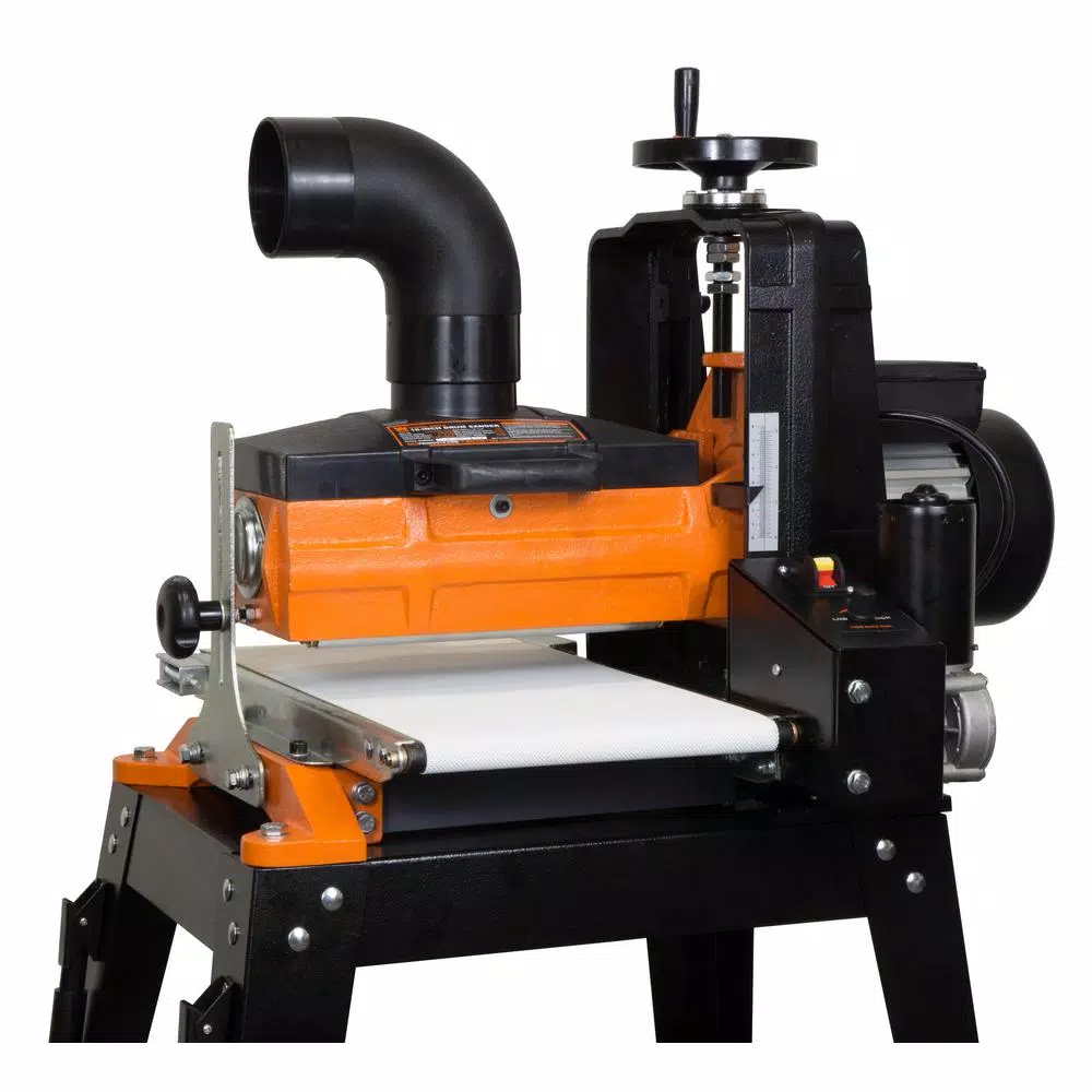 WEN 10 in. Drum Sander with 10.5 Amp Motor and Variable Speed Conveyor with Rolling Stand