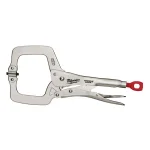 Milwaukee 11 in. TORQUE LOCK Locking C-Clamp with Swivel Jaws thumbnail 1