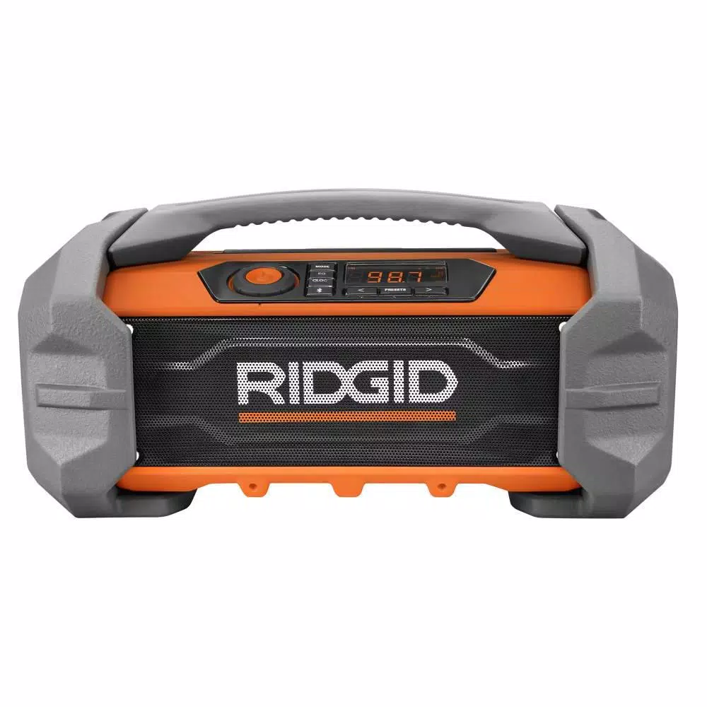 RIDGID 18V Hybrid Jobsite Radio Kit with 2.0 Ah Lithium-Ion Battery and Charger