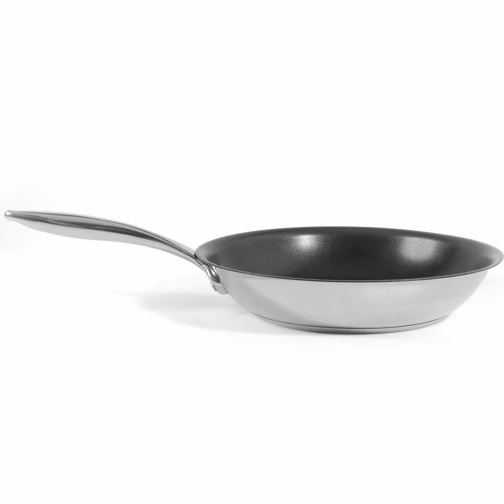 Ozeri Earth Pan ETERNA 10 in. Stainless Steel Nonstick Frying Pan, Tri-Ply Induction Compatible