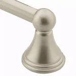 MOEN Preston 18 in. Single Towel Bar in Spot Resist Brushed Nickel thumbnail 1