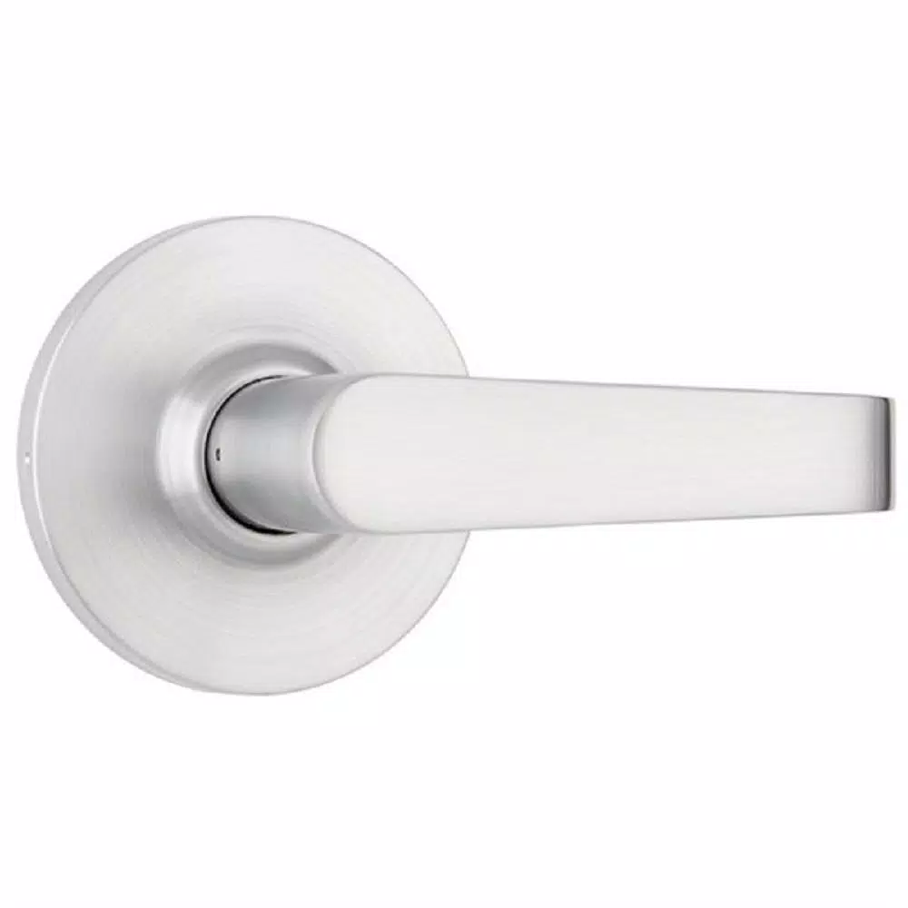 Universal Hardware Heavy Duty Passage Door Lever, Satin Chrome, ANSI Grade 2