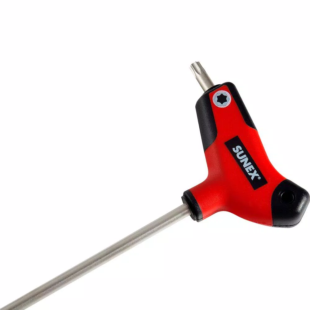 SUNEX TOOLS Sunex 7-Piece Star Hex Key T-Handle Set, Double Tip Multi-Material