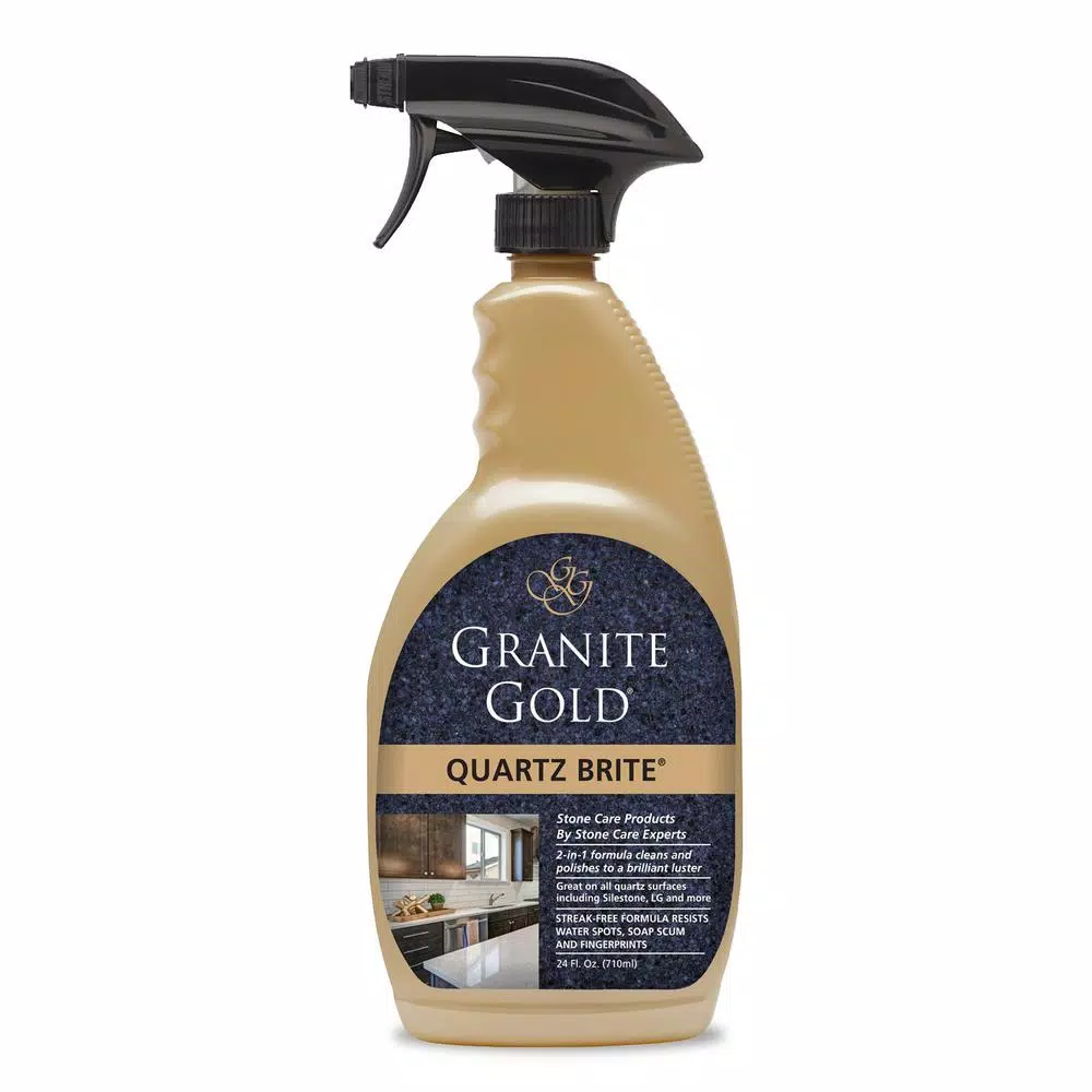 Granite Gold Quartz Brite Quartz Surface Cleaner and Polish, 24 oz