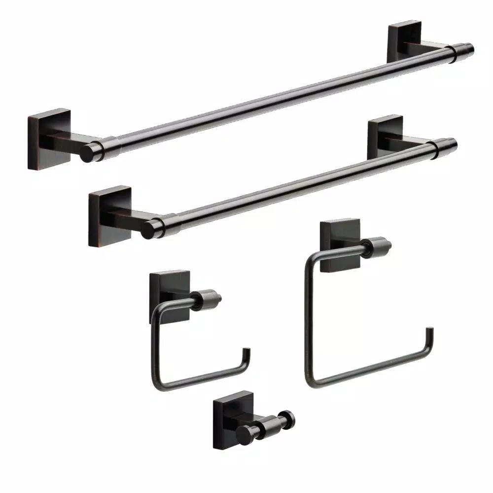 Franklin Brass Maxted 24 in. Single Towel Bar, Venetian Bronze