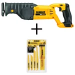 DEWALT 20V MAX Cordless Reciprocating Saw Kit with 16-Piece Bi-Metal Blade Set thumbnail 1