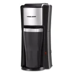 BLACK+DECKER Single Serve Drip Coffee Maker with 16 oz. Travel Mug, Black thumbnail 1