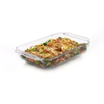 Libbey Baker's Premium 9x13 inch Glass Casserole Bake Dish, 4.2 Quart thumbnail 1
